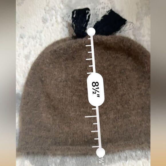 Hat Artist Dessiner Made in Italy Alpaca Wool Knit Beanie NWOT main image 7